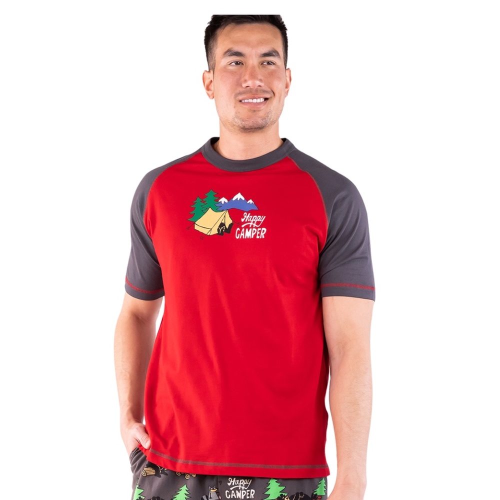 5 for $30 LAZY ONE Happy Camper Crewneck Tee